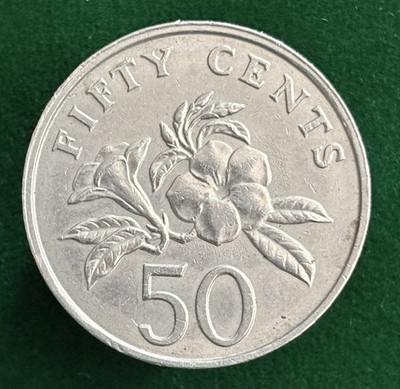 Singapore 50 Cents 1989, Excellent Condition | eBay