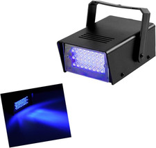 Led Blue Strobe Lights Dance Flash Strobe Lights Adjustable Speed Control Stage