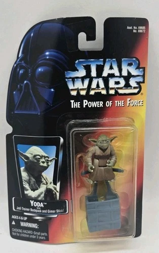 Star Wars Yoda Jedi Trainer Backpack and Stick Power Of The Force Vintage 1995