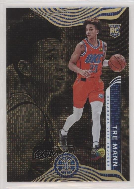 2021 Panini Illusions Rookies Trophy Collection Bronze Tre Mann Rookie RC 0x3i