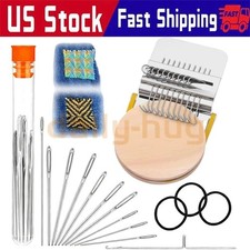 10 Hook Loom Knitting Kit Patch Kit Weaving Loom Portable Patch Darning Loom Kit