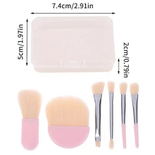 1Set Mini Travel Makeup Brushes Set Soft Concealer Brush Beauty Foundation Eye S