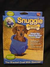 Snuggie For Dogs  Small Blue Sweater