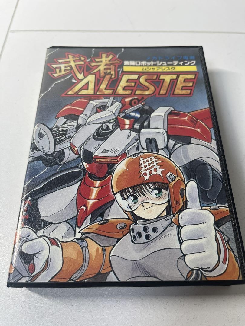 Musha Aleste Mega Drive Video Game Software Japan Import