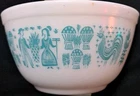 Vtg Pyrex Butterprint 1.5 QT #402 Mixing Bowl Made In USA Excellent Condition