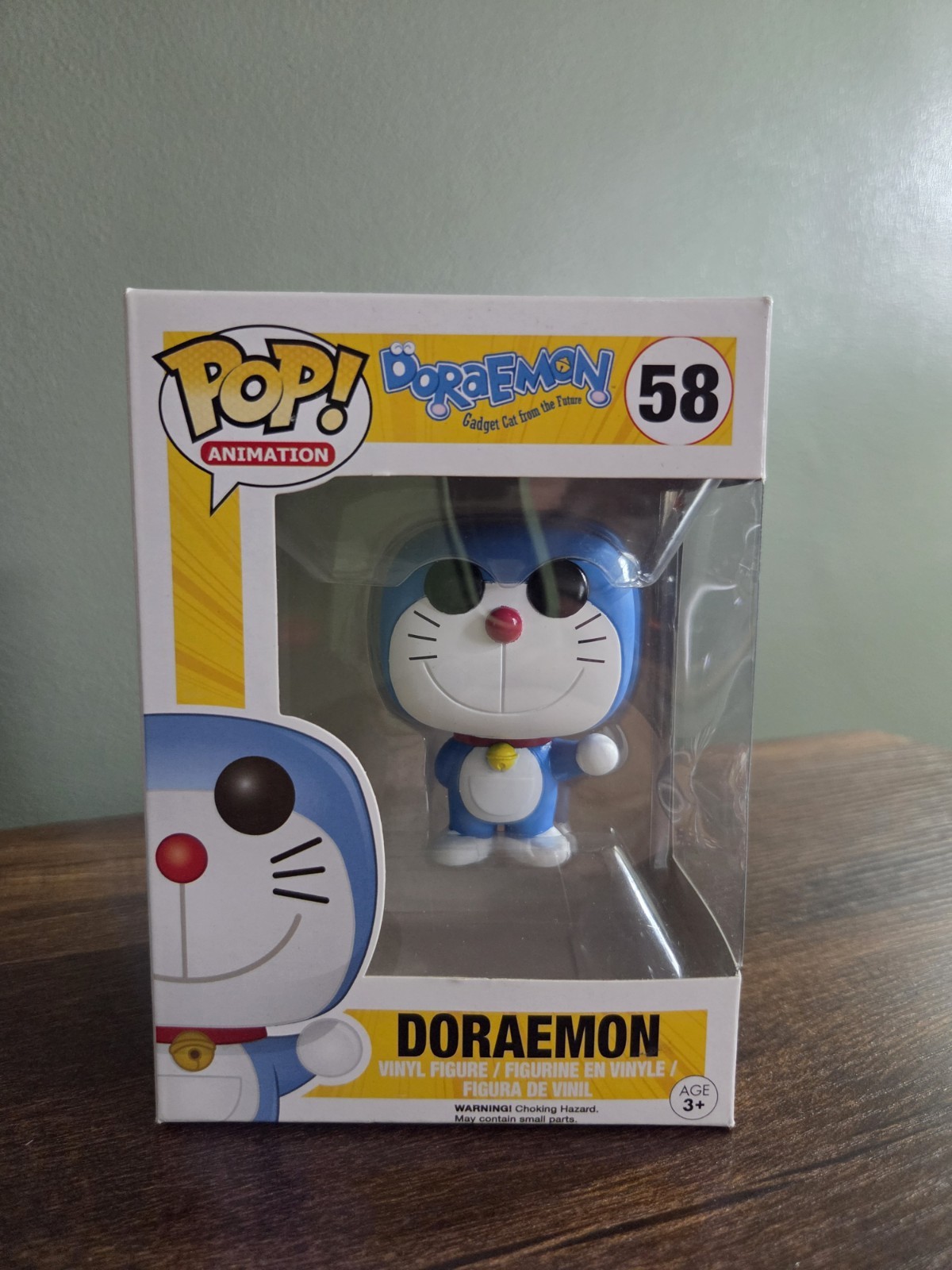 Funko Pop Doraemon #58 Animación Figura Vinilo Anime Bóveda Coleccionable 3.75 NUEVO