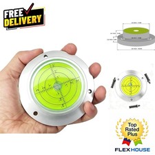 Durable 100mm Aluminum Bubble Level with Case...