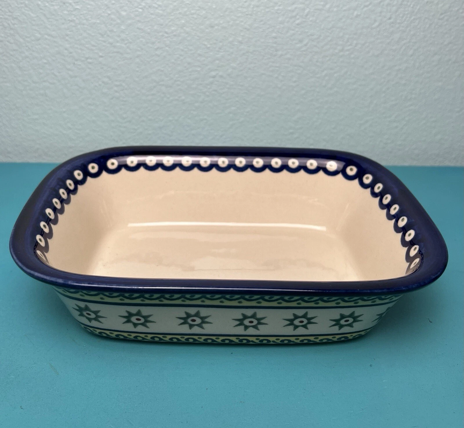 Polish Pottery Loaf Pan