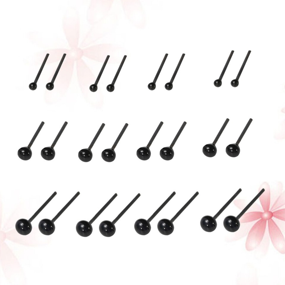 300pcs Black Eyes DIY Doll Eyes Button Eyes Plush Toy Making Eyes eBay