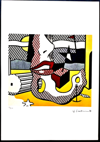 Lithographie Roy Lichtenstein - Édition Limitée N°16/150 - Photo 1/4