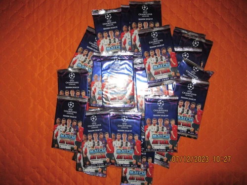 TOPPS MATCH ATTAX SACHET 2018/19 NEW AND SEALED ITALIAN EDITION - SEE PHOTO