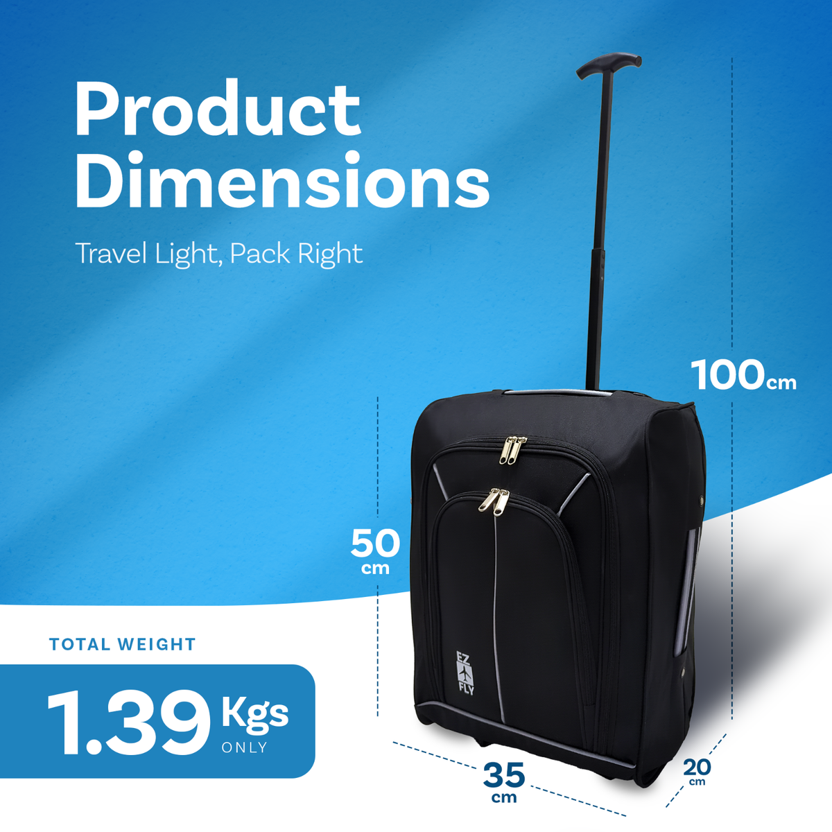Trolley Medio Valigia Grande 23 Kg Trolley Bagaglio A Mano EasyJet