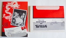 Vintage History of Taiwan Booklet and Timeline