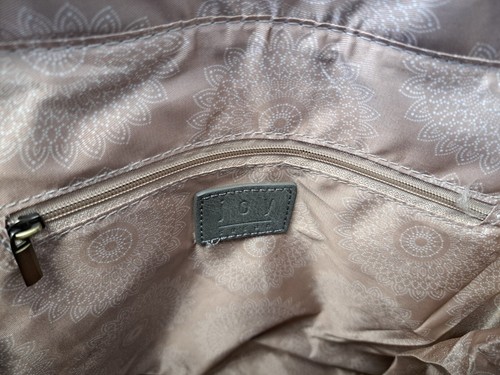 Zaino Joy Susan Colette Vegan in pelle grigio chic viaggio lavoro tutti i giorni nuovo con etichette - Foto 6 di 12