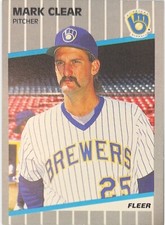 1989 Fleer Baseball Card Base Set : U Pick 35 Cent Shipping per Card