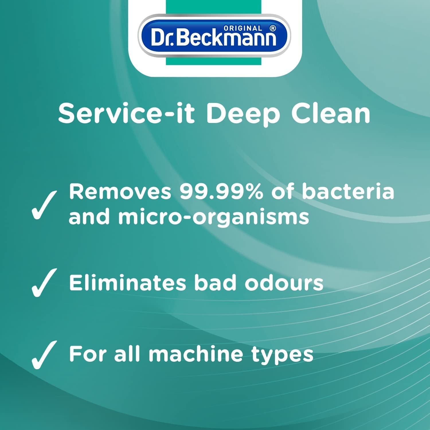 Dr beckmann serviceit deep clean washing machine cleaner removes 99