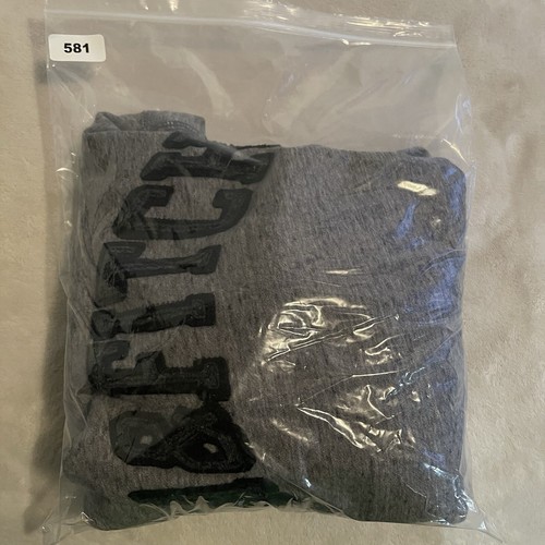 Vintage Abercrombie & Fitch Hoodie Men Medium Gray Muscle Y2K Sweatshirt Sweater - Picture 9 of 10