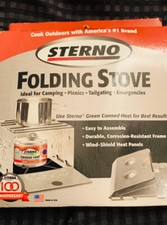 Sterno 70308 Outdoor Folding Camp Stove 