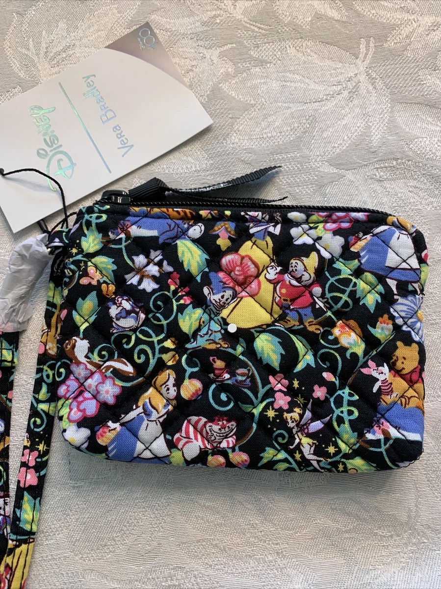 NWT Vera Bradley Disney 100 Clip and Zip Mini Pouch Purse Disney