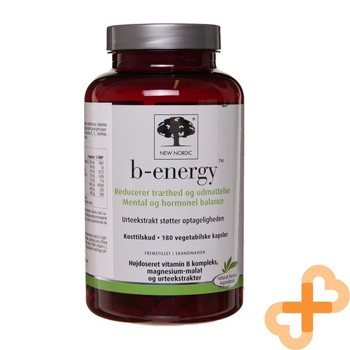 NEW NORDIC B-ENERGY 180 Capsules Vitamin B Complex Supplement Natural Extracts - Picture 7 of 24