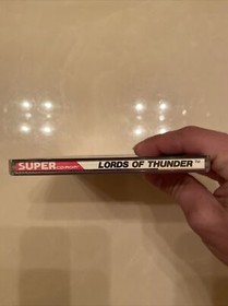 Lords of Thunder Turbografx CD Turbo Grafx Duo TTI HUDSON SOFT COMPLETE TESTED