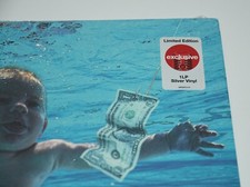 Nirvana: nevermind SILVER VINYL LP USA sealed LIMITED EDITION Grunge silber grau