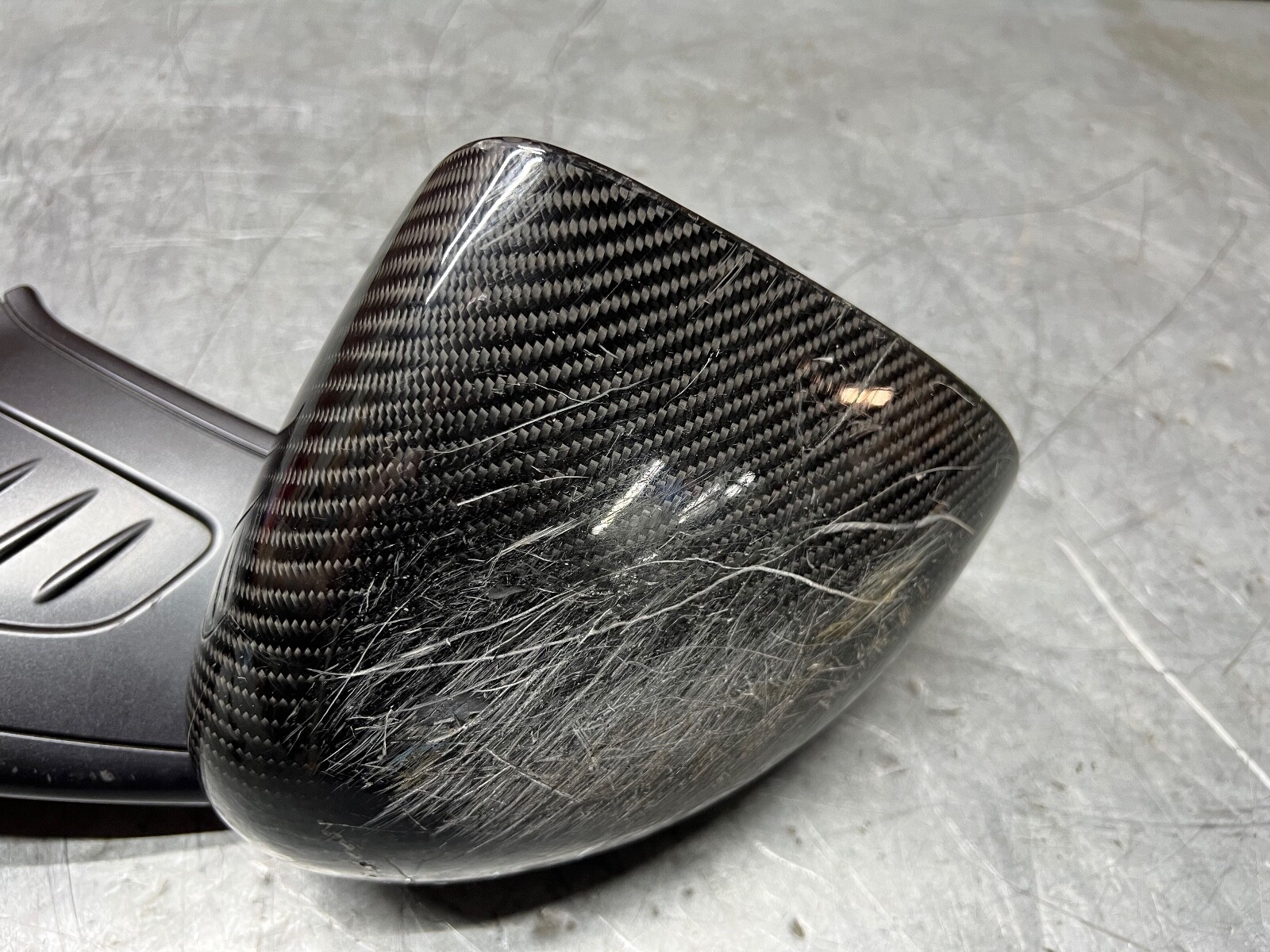 2015 16 17 McLaren 650S Spider Left Driver Side Mirror Carbon