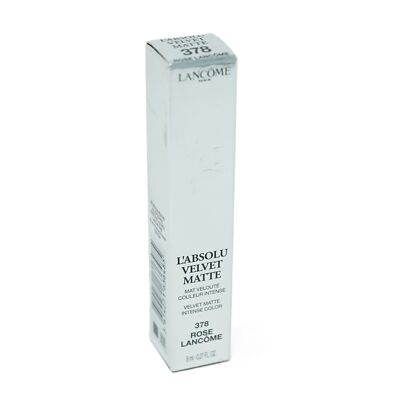 LANCOME L'Absolu Lacquer Velvet Matte  Lipgloss 378 Rose Lancome