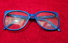 VGUC Pappagallo Vintage Glasses Demo Lens  - Blue - 140