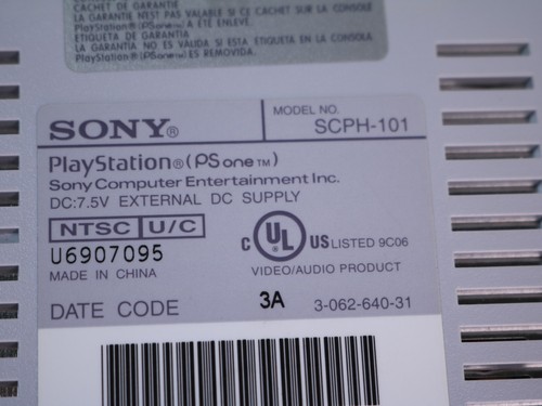 Sony PSOne Console PlayStation 1 Slim SCPH-101 - solo console - testata e funzionante! - Foto 21 di 24