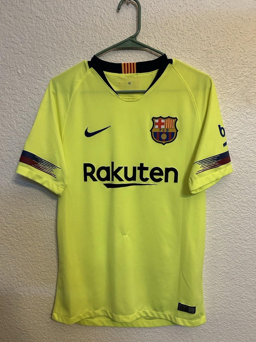 2018/19 FC Barcelona Nike Soccer Away Football Jersey shirt Mens
