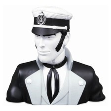 Busto da collezione Moulinsart Corto Maltese bianco e nero 23 cm (2021)