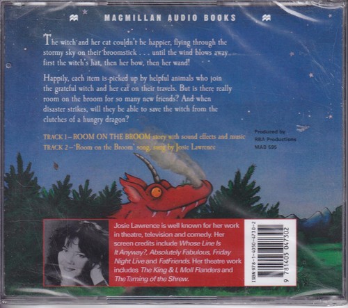 ROOM ON THE BROOM Lawrence/Donaldson/Scheffler AUDIO Book CD Sealed / NEW SirH70 - Picture 2 of 2