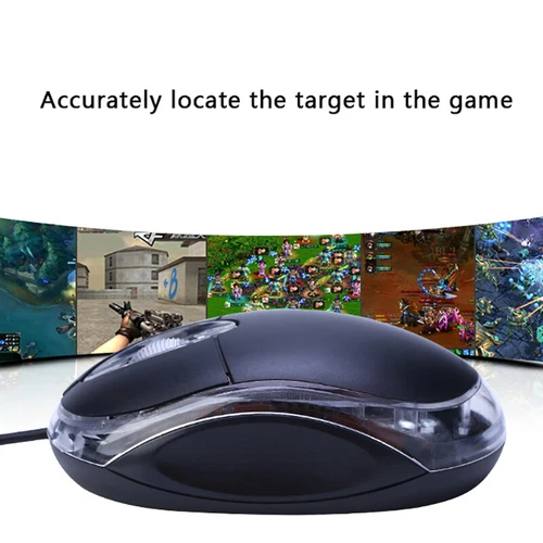 Leading Wired Mouse With USB Cable, 2.4Ghz Ultra-thin Design – Suitable For  _ou
