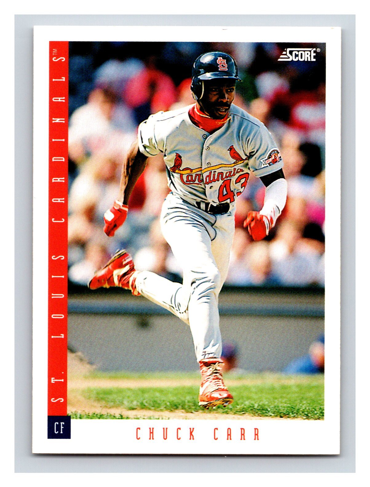 1993 Score #545 Chuck Carr