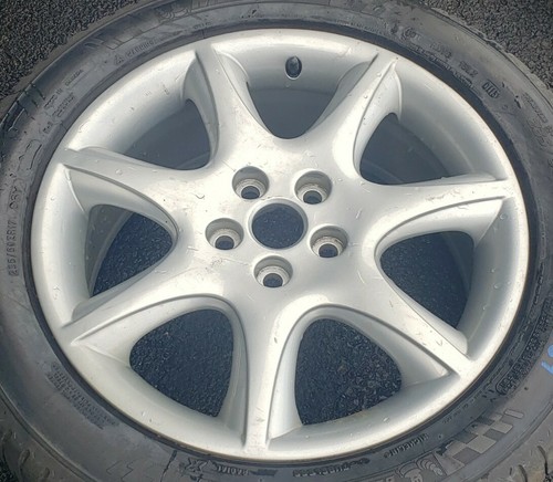 OEM Jaguar S Type Aluminium Rim 7.5x17 ET60 WHEEL 4R83-1007-K Rim only - Picture 3 of 10