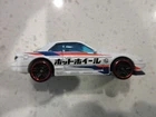 2019 Hot Wheels Nissan Silvia S13 White with Red Line Wheels Diecast Toy Car
