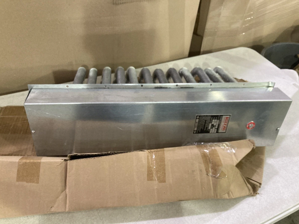 VULCAN VFT1212-16C Finned Tubular Air Duct Heater, 480V 600CFM 16kW | eBay