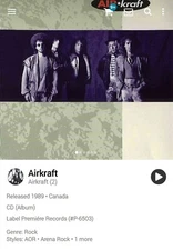 AirKraft ~ Air Kraft S/T CD 1989 Canadian Hi-Tech AOR Soft Melodic Hard Rock