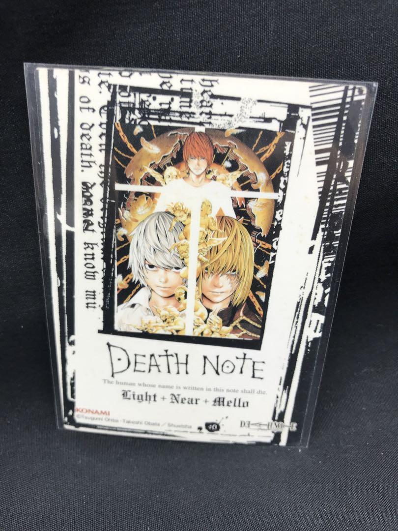 DEATH NOTE デスノート　カード 40 スペシャルレア　PSA10 Konami Death Note Trading Card Special Edition No.40 | eBay