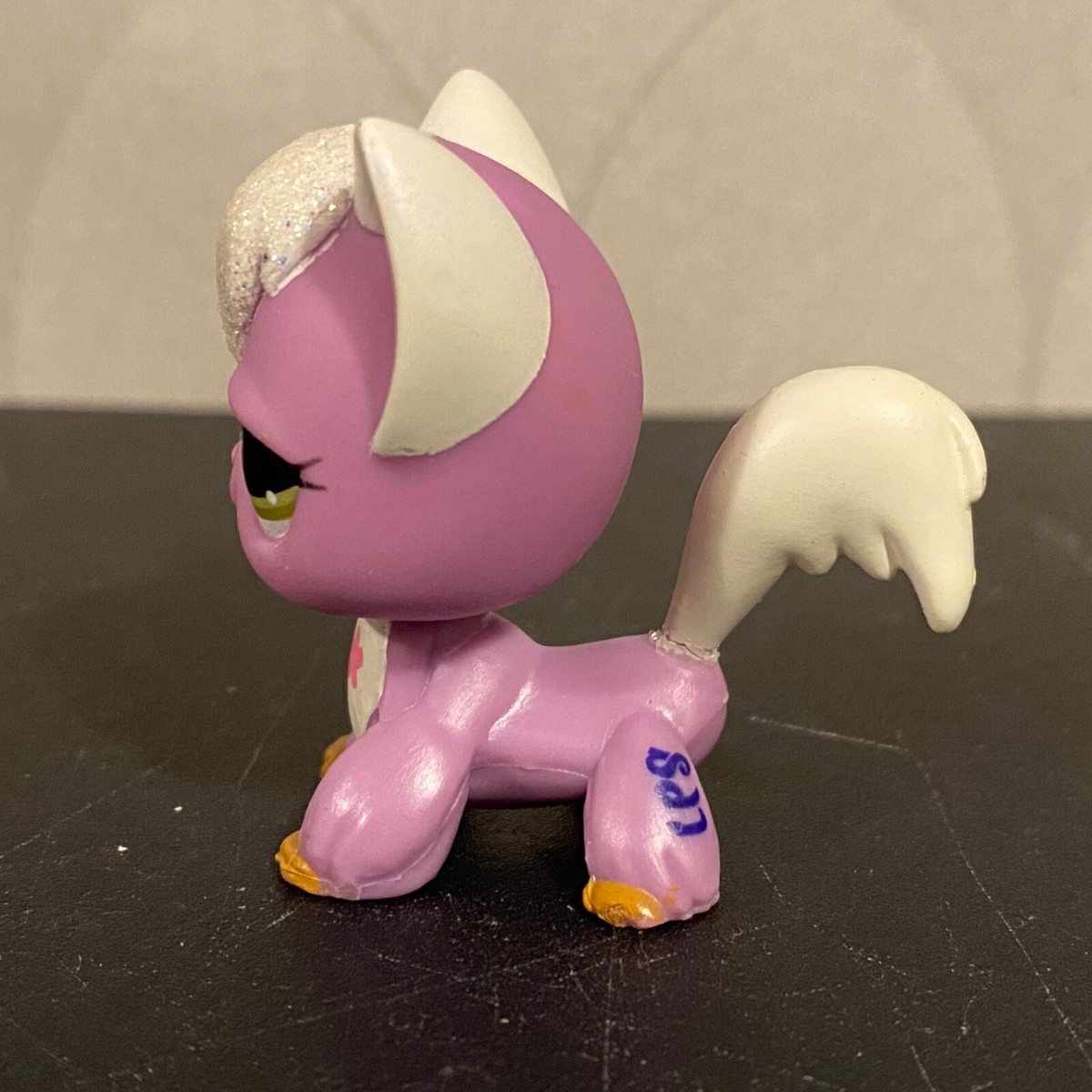 Figurine Littlest Pet Shop – Chat Angora 2271 – Hasbro – Occasion