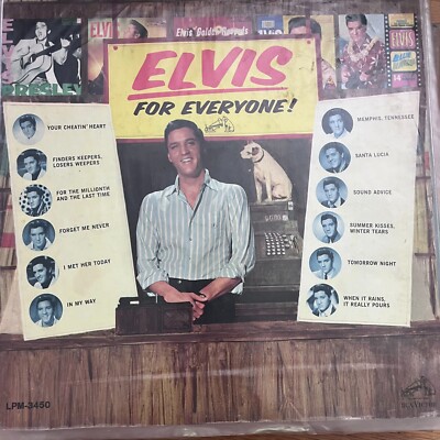 Elvis for Everyone Record Vinyl music 