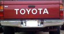 Toyota Truck Tailgate Vinyl Decal Sticker White 31