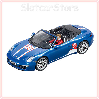 Carrera Evolution 27550 Porsche 911 Carrera S Cabriolet No.38 1:32 Slotcar Auto