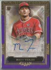 Matt Thaiss 2020 Topps Five Star Purple Rookie Auto RC 48/50