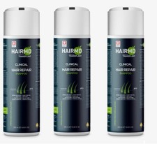 3 LOT HairMD Transplant Clinical Repair Shampo Biotin Shampoo for Hair Growth