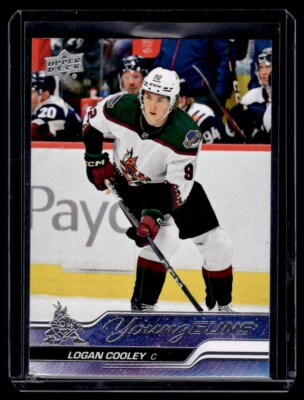 2023-24 Upper Deck Young Guns Extended Logan Cooley Rookie Arizona