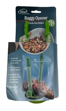 Meal Prep Clip and Fill Baggy Rack Plastic Bag Holder Jokari