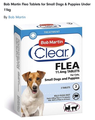 flea tablets for small dogs