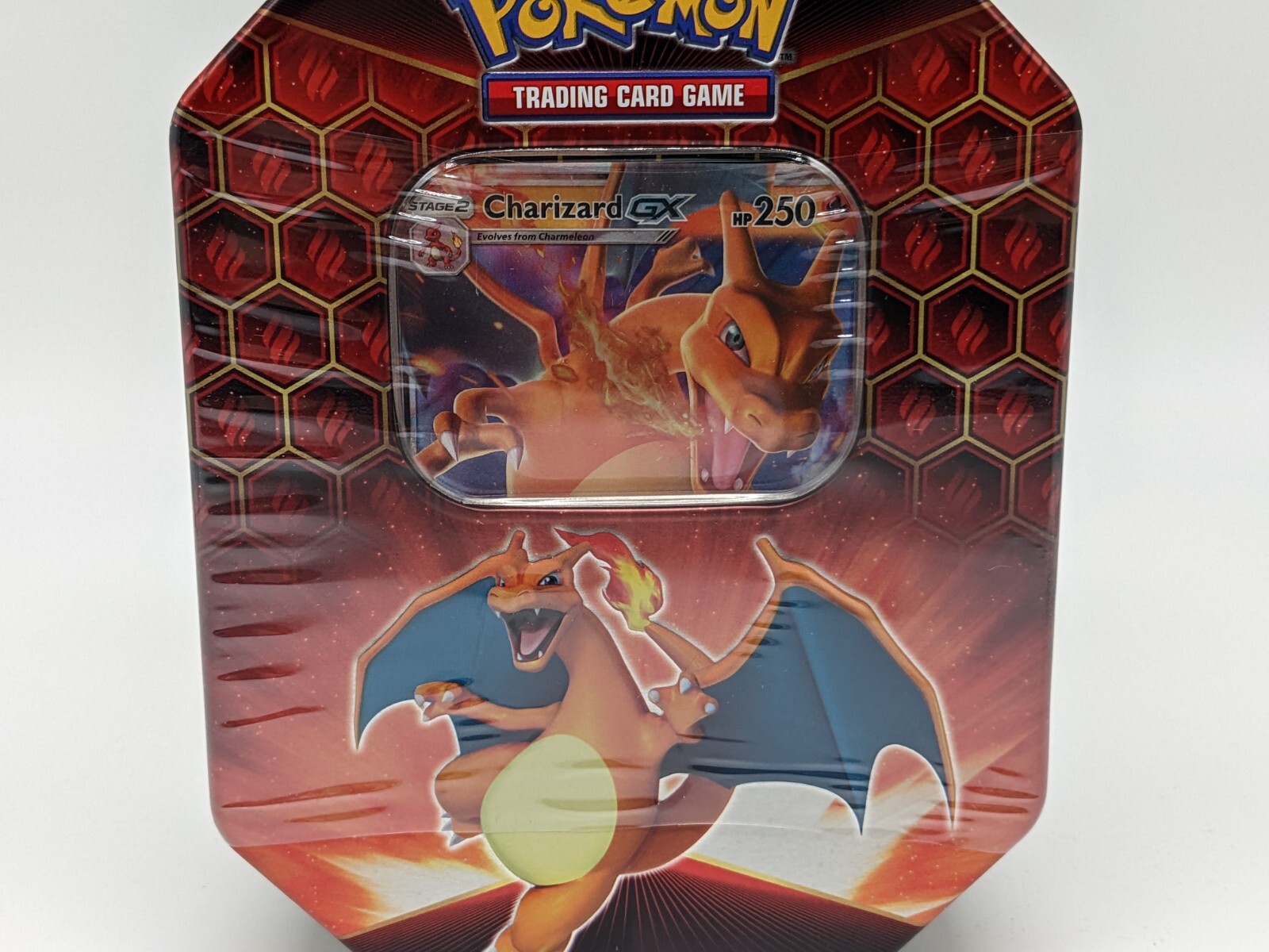 Thumbnail - Pokémon Hidden Fates Charizard Glurak Gx Tin Box Englisch Verborgenes